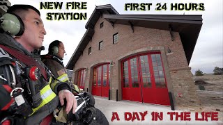 First 24 Hours in a New Fire Station  A Day in the Life [upl. by Godbeare445]