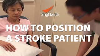 How To Position A Stroke Patient [upl. by Gnourt]