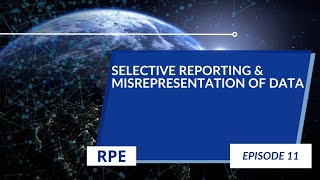 Selective Reporting amp Misrepresentation of Data  Episode 11  Research Ethics [upl. by Grissel827]