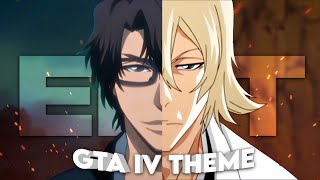 Aizen x Urahara  GTA IV Theme Edit [upl. by Anitrak]